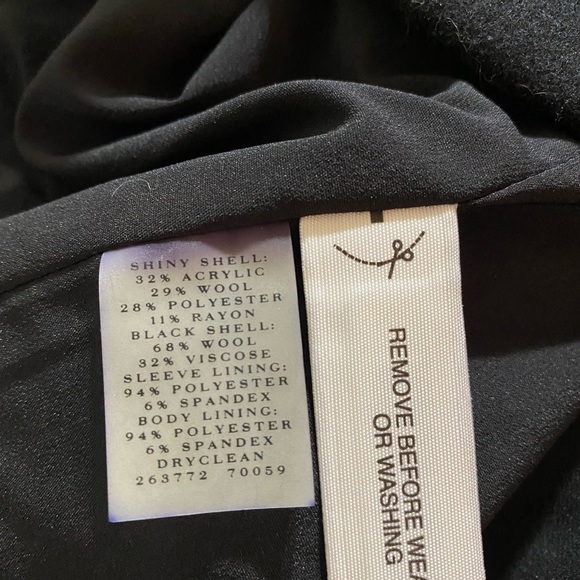 New Ann Taylor wool blend jacket size 4 - Picture 4 of 5